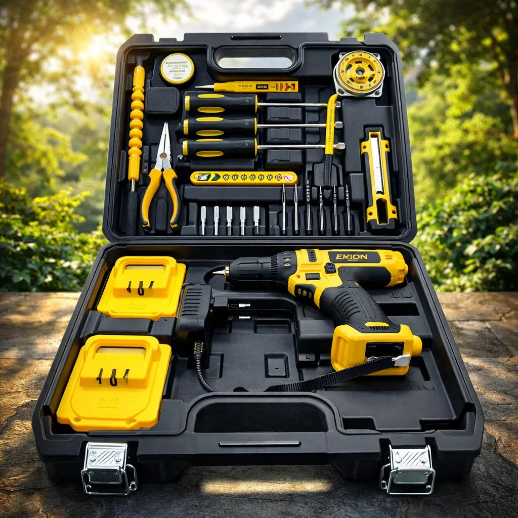 Aku šrafilica - bušilica sa dosta pribora